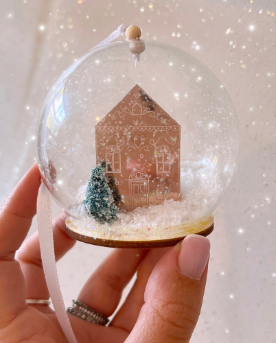 Boule à neige La Maison de Noël