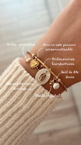 Créer ton bracelet doré protecteur ☆