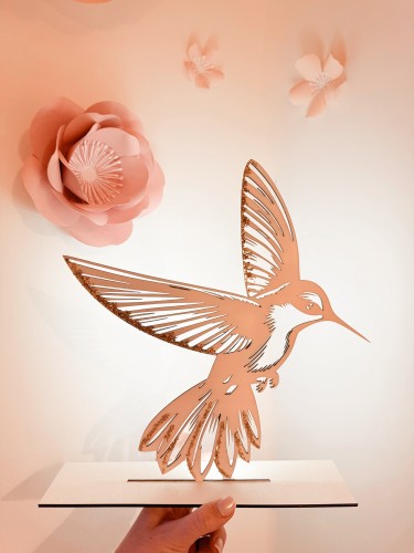 Veilleuse silhouette Colibri