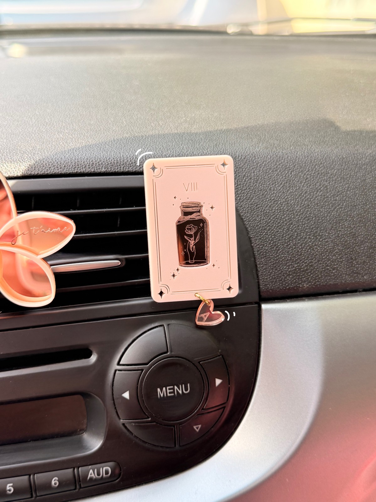 Bijou de voiture Carte la deuxième petite étoile diffuseur parfum