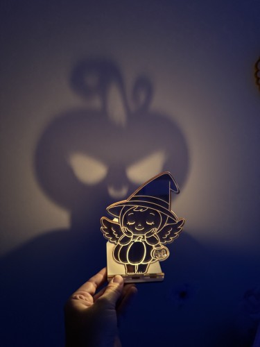 Bougeoir magique d'Halloween