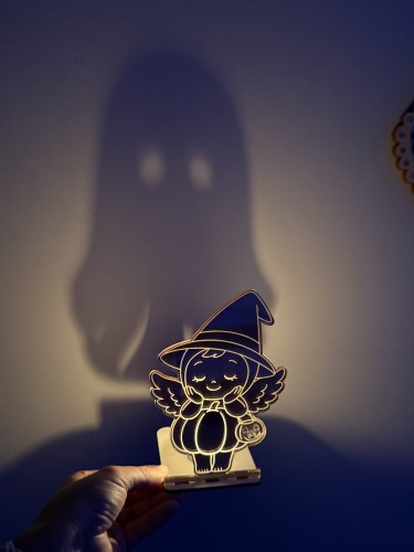 Bougeoir magique d'Halloween