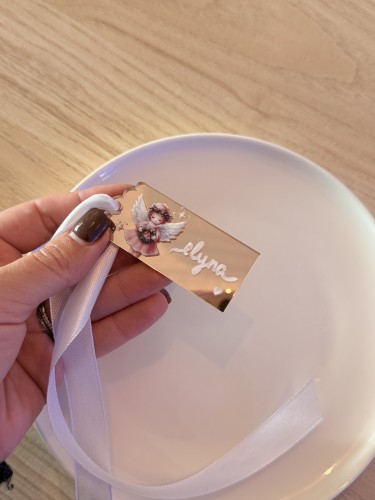 Étiquette cadeau / Marque place à personnaliser