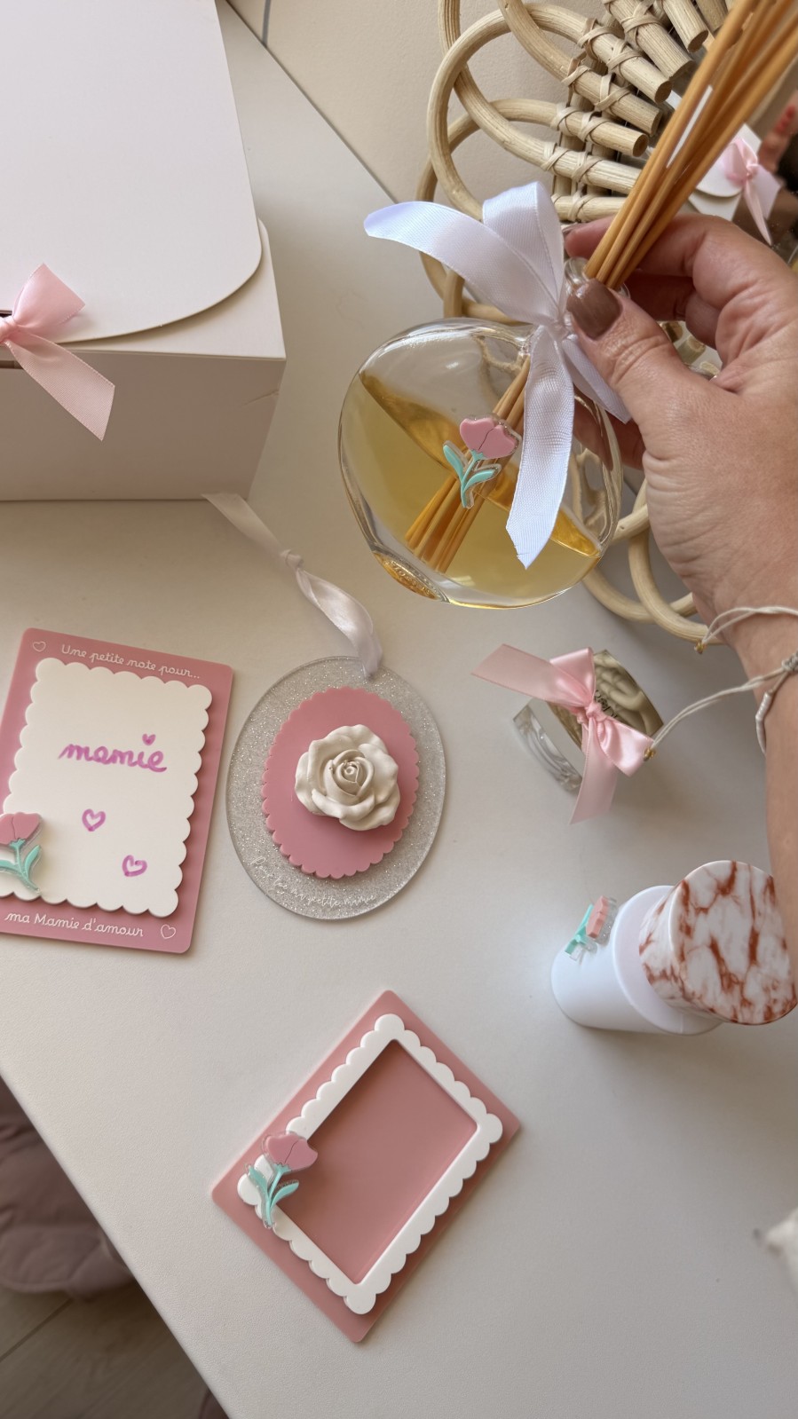 Diffuseur d'ambiance avec sa fleur