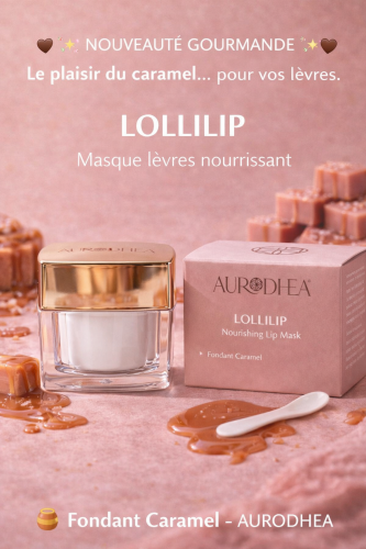 Baume à lèvres caramel ou cookies