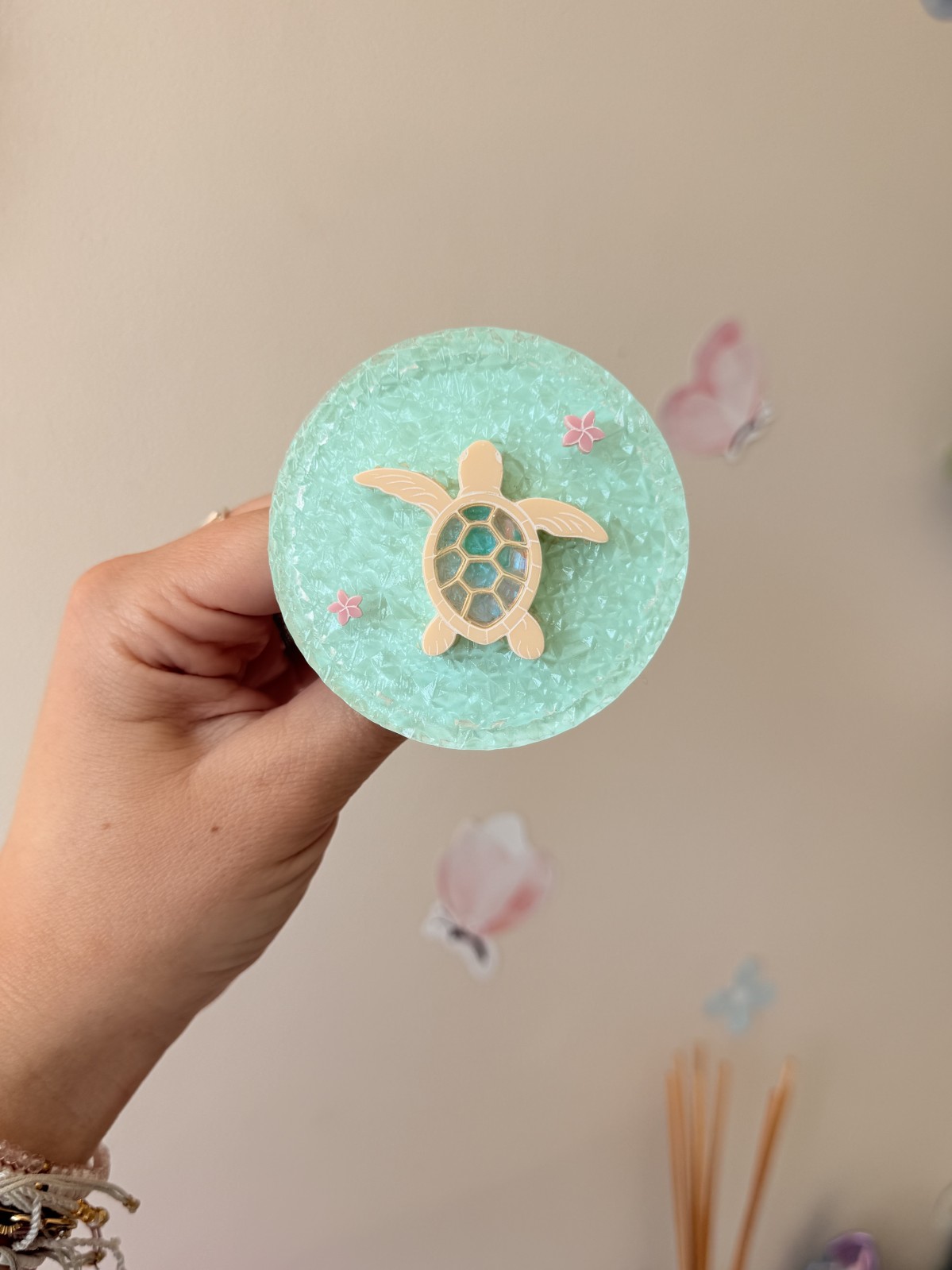 Tortue en Pendentif à parfumer ou Diffuseur voiture