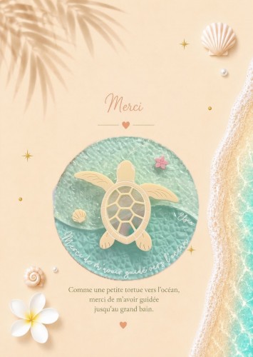 Tortue cadeau fin d'année